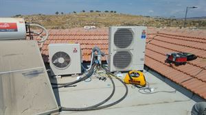 מזגן מיצובישי אלקטריק {אקון טק}PEAD-RP100 פאזה אחרת